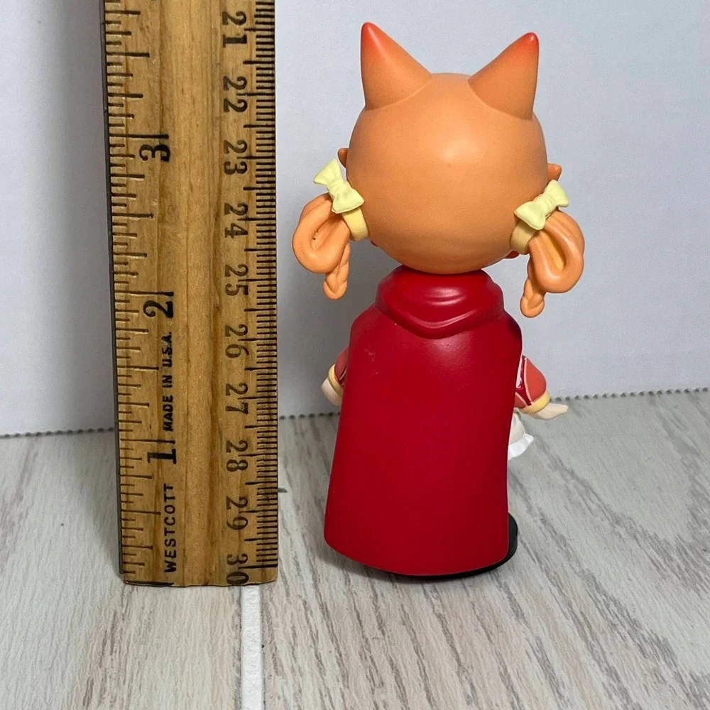 Simon Toys Liroro Animal Fairyland Kingdom Series Fox Priest Figure Red Orange